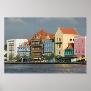 Pôster Ilhas ABC, CURACAO, Willemstad: Orla 2