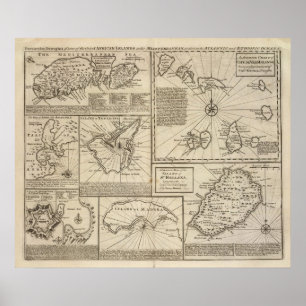 Poster Ilhas africanas