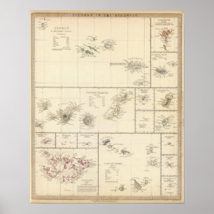 Poster Ilhas atlânticas