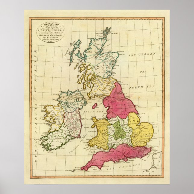 Pôster Ilhas Britânicas 5 (Frente)