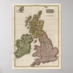 Pôster Ilhas britânicas 8