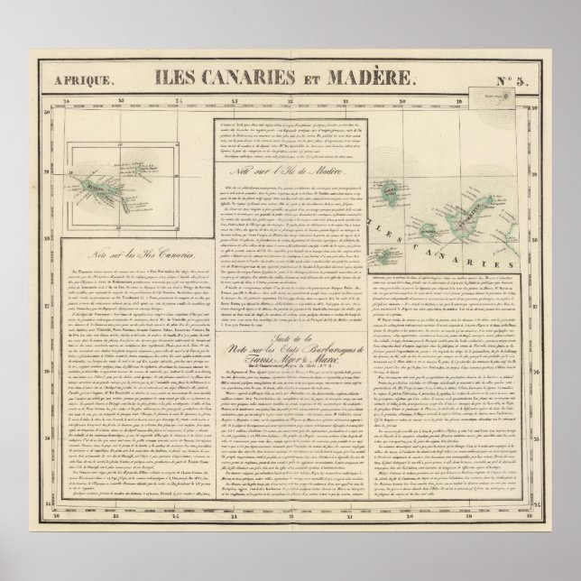 Pôster Ilhas Canárias 5 (Frente)