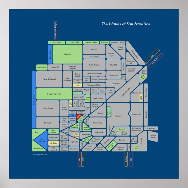 Pôster Ilhas de SF (antigo! veja novo link acima) (Frente)
