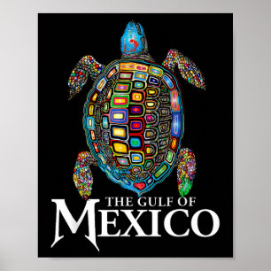 Poster Ilhas do Golfo do México para sempre Mar do Souven