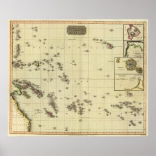 Poster Ilhas do Pacífico