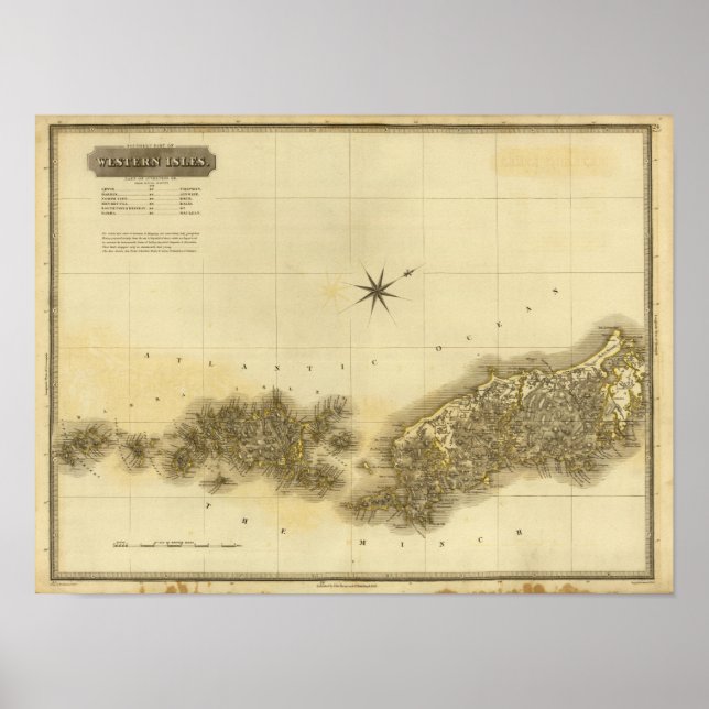 Pôster Ilhas do Sudoeste (Frente)