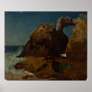 Poster Ilhas Farallon, Oceano Pacífico, Califórnia