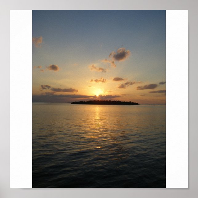 Pôster Ilhas Fiji (Frente)