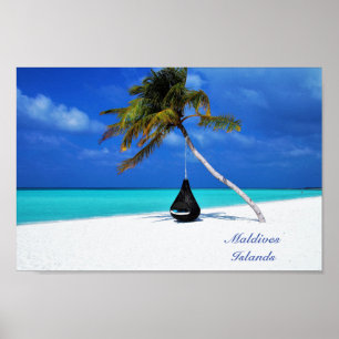 Poster Ilhas Maldivas