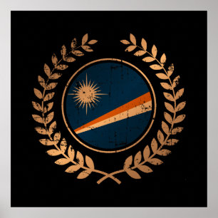 Poster Ilhas Marshall