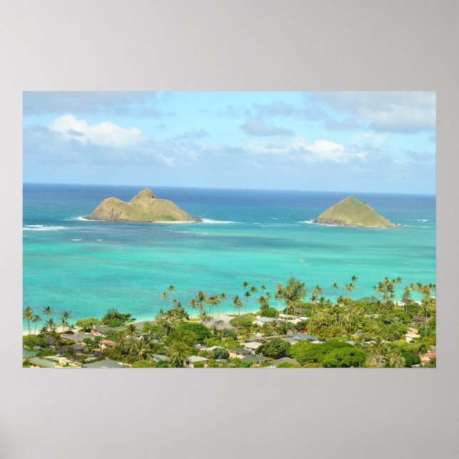 Poster Ilhas Mokulua (Frente)