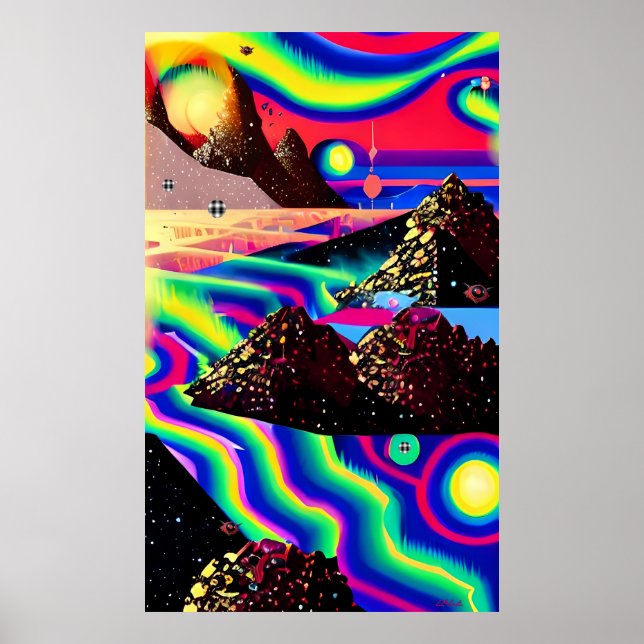 Poster Ilhas na Quinta Dimensão (Frente)