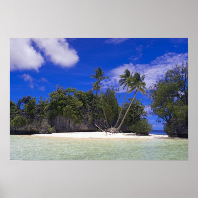 Pôster Ilhas Rochosas Palau (Frente)