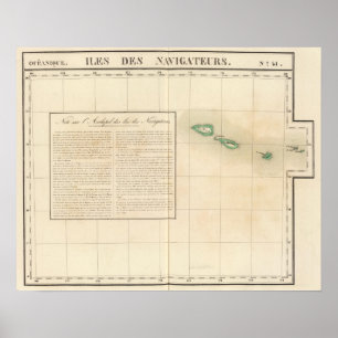 Pôster Ilhas Samoan Oceânia n.o 41