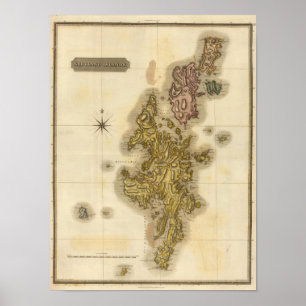 Poster Ilhas Shetland