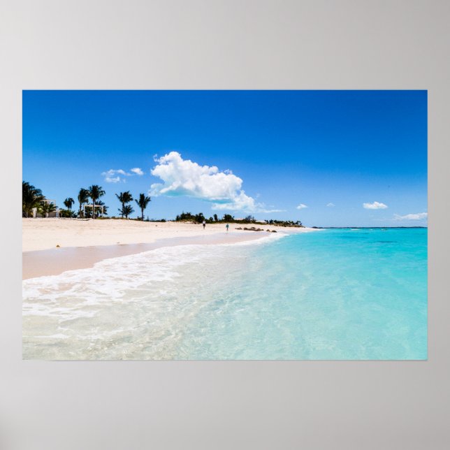 Poster Ilhas Turcas e Caicos (Frente)