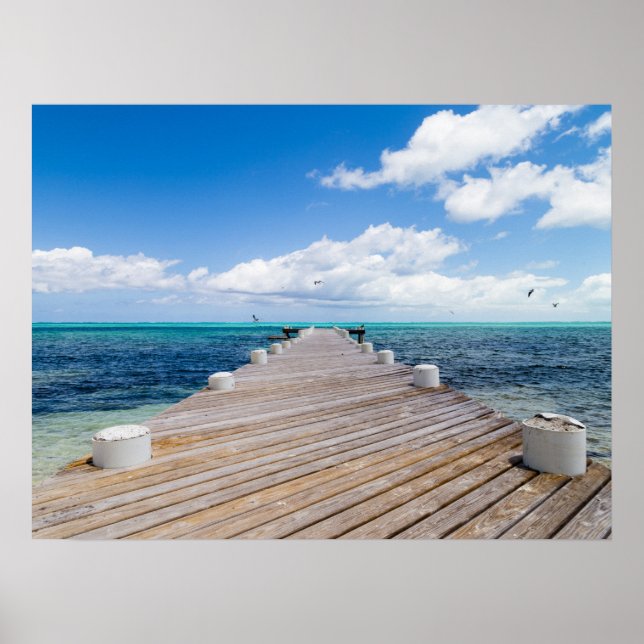 Poster Ilhas Turcas e Caicos (Frente)