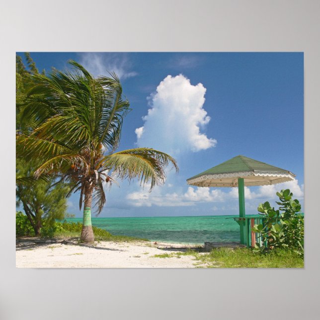 POSTER ILHAS TURCAS E CAICOS "PELO MAR" (Frente)
