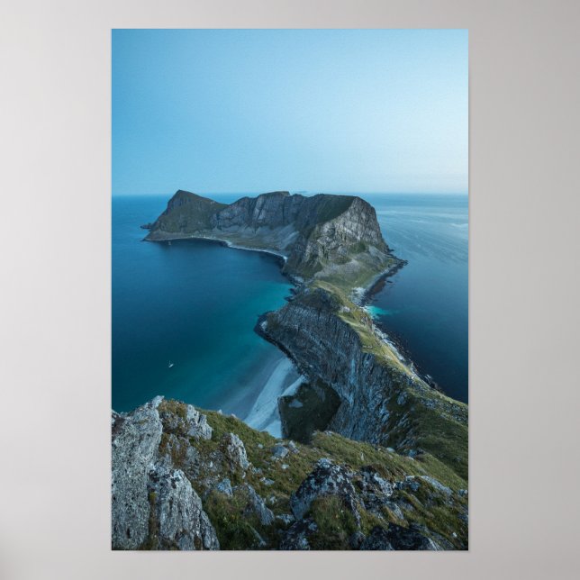 Poster Ilhas Vaeroya Lofoten (Frente)
