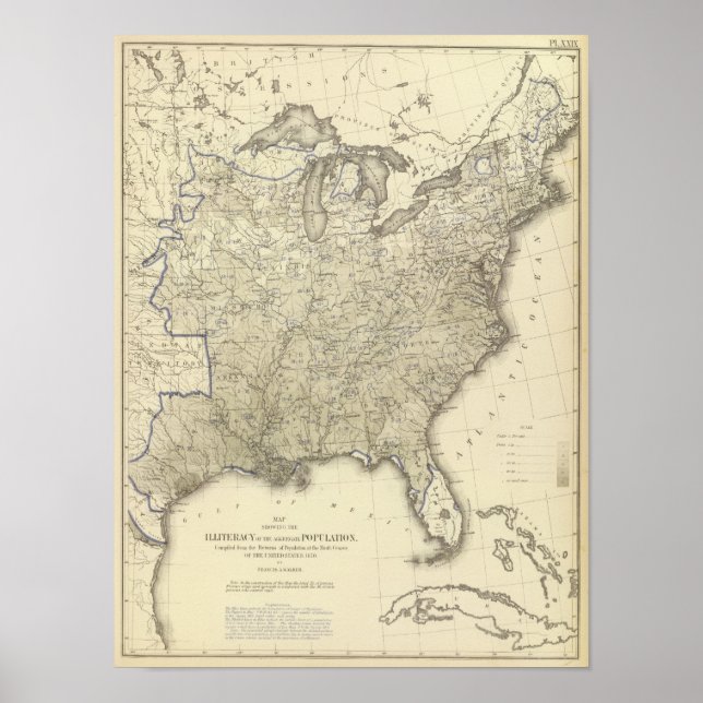 Pôster Iliteracia 1870 (Frente)