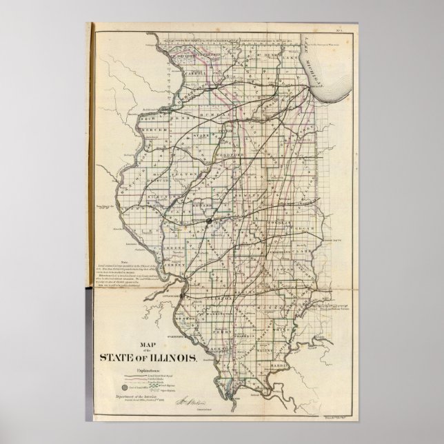 Poster Illinois 10 (Frente)