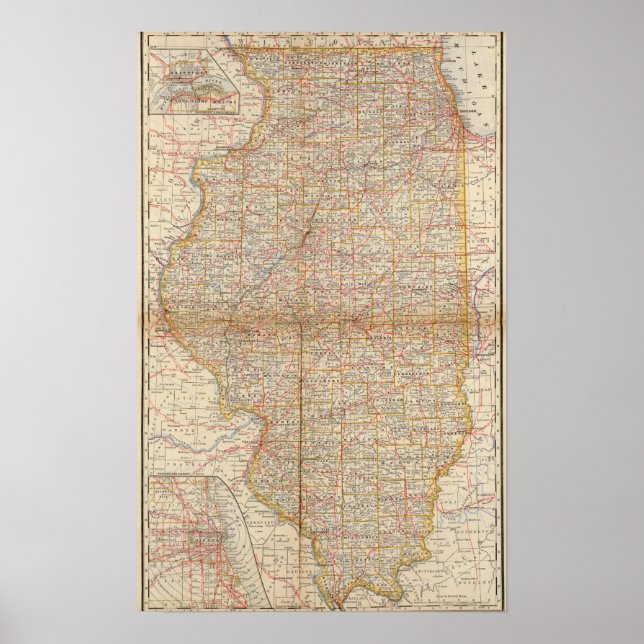 Pôster Illinois 4 (Frente)