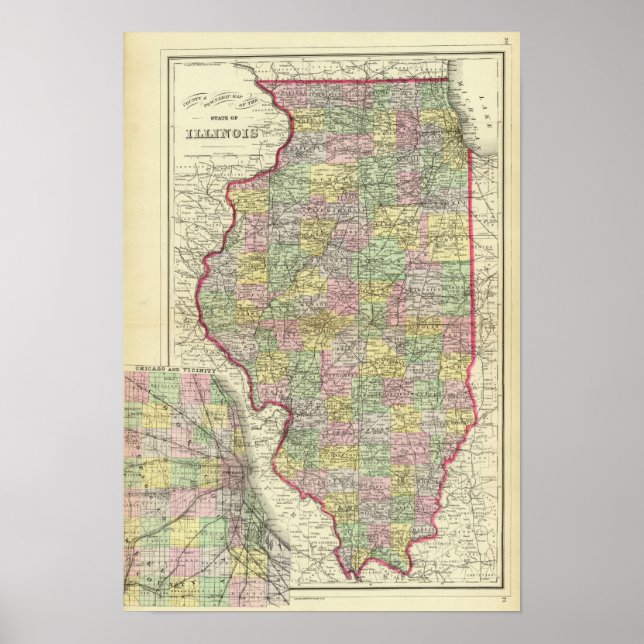 Pôster Illinois 9 (Frente)