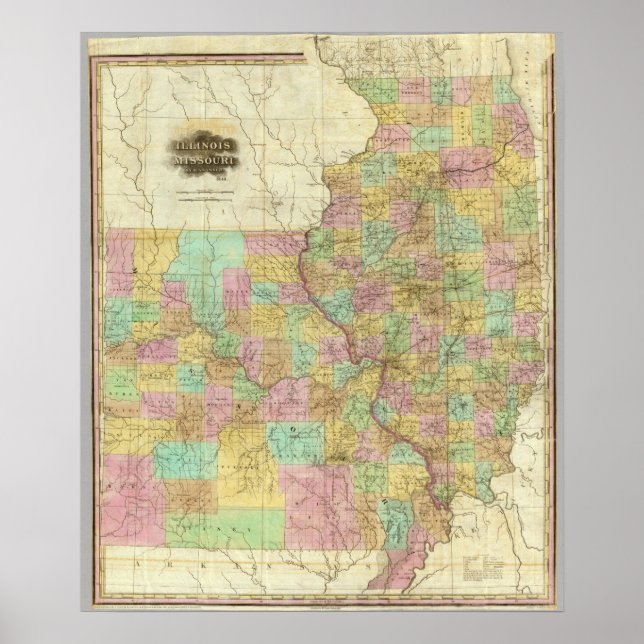 Poster Illinois e Missouri (Frente)