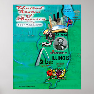 Poster Illinois EUA