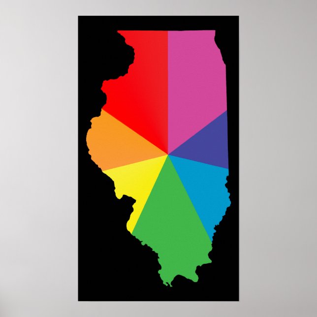 Pôster Illinois primitivo de. (Frente)