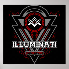Poster Illuminati, Vemo-Nos Todos A Ver Olhos