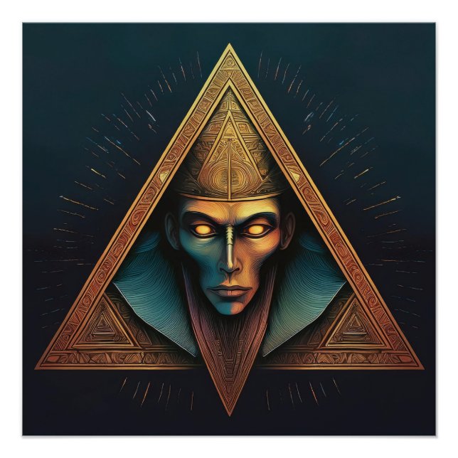 Pôster Illuminati Wall Crest (Frente)