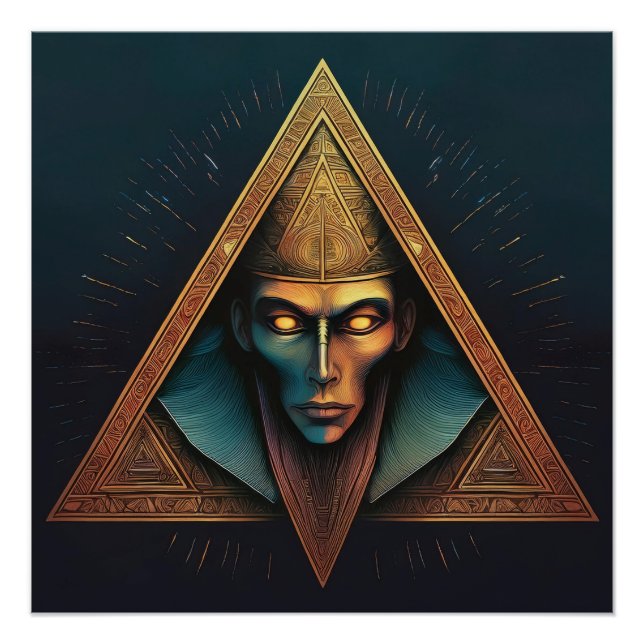 Pôster Illuminati Wall Crest (Frente)