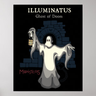 Poster ILLUMINATUS, fantasma da desgraça. (séries monstro