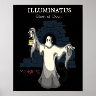 Poster ILLUMINATUS, fantasma da desgraça. (séries monstro