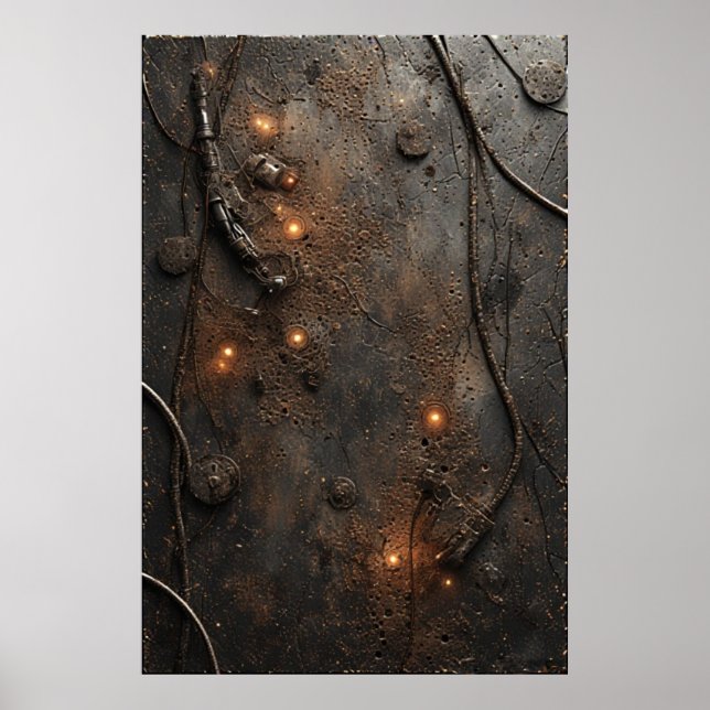 Poster Iluminação Cyberpunk (Frente)