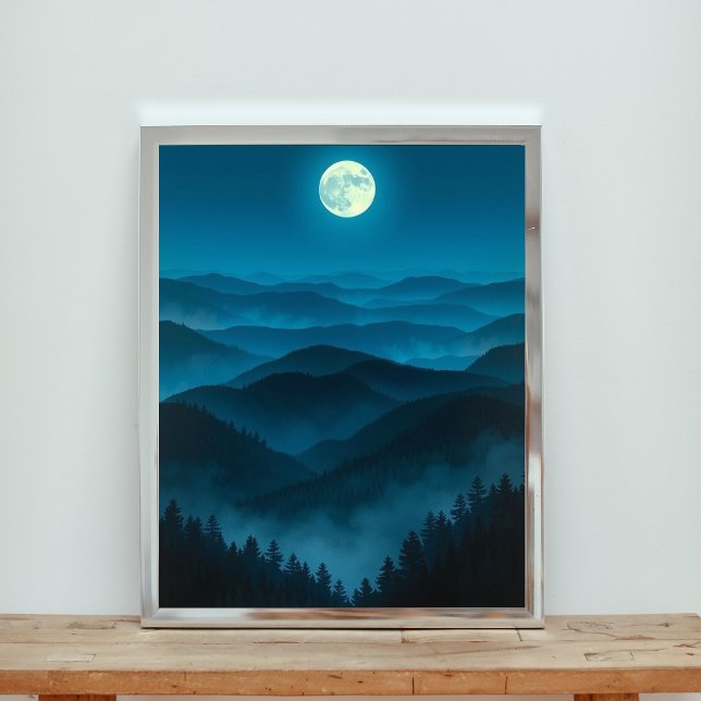 Poster Iluminação Luminada Por Lua Cheia (Criador carregado)