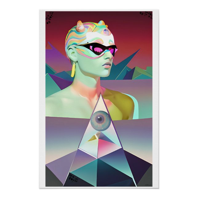 Pôster Iluminado (Frente)