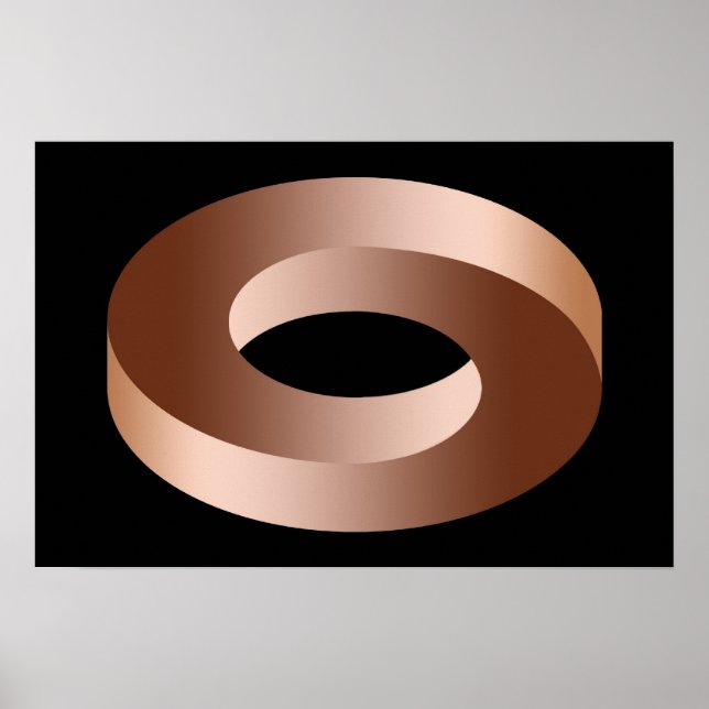 Pôster Ilusão de Anel Torcida (Frente)