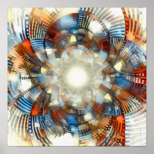 Poster Ilusão óptica