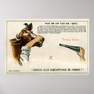 Poster Ilusão óptica, 1896