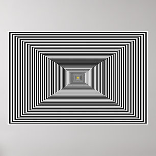 Poster - ilusão óptica suave