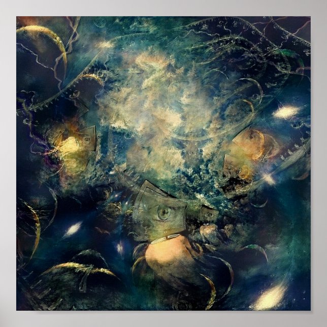 Poster Ilusão temporal (Frente)