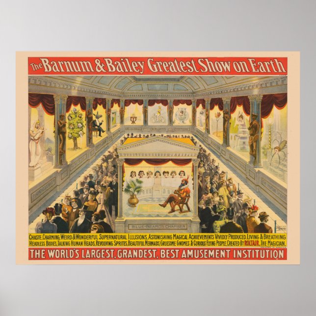 Poster Ilusões Sobrenaturais E Maravilhosas No Hall (Frente)