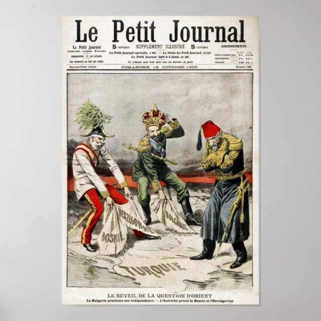 Pôster Ilustração Antes da Primeira Guerra Mundial da Cri (Frente)