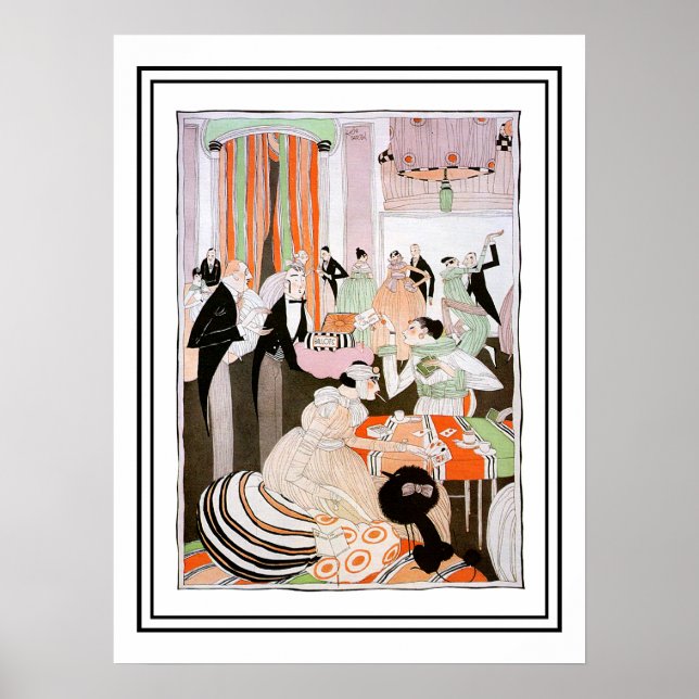 Pôster Ilustração Anti-Suffragetes da Vintage Magazine (Frente)