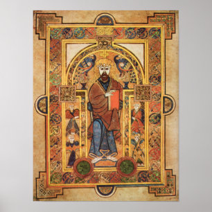 Poster Ilustração celta medieval, século IX