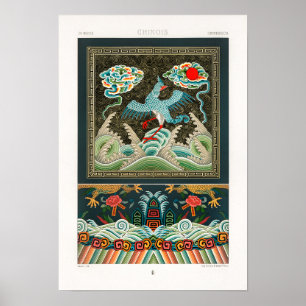 Poster Ilustração chinesa de Albert Racinet