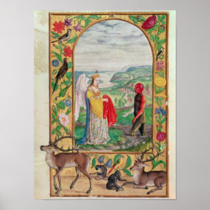 Poster Ilustração da quarta parábola