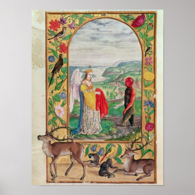 Poster Ilustração da quarta parábola (Frente)